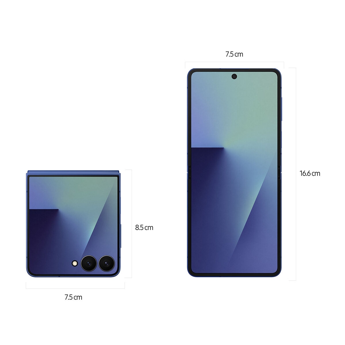 Samsung Galaxy Z Flip 7 512GB Sombra Azul Samsung Galaxy Z Flip 7 512GB Sombra Azul