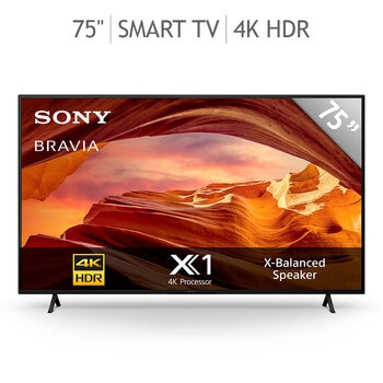 Sony Pantalla 75" BRAVIA LED 4K UHD Smart Google TV