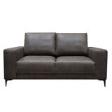 Muebles Liz, Qubo, Love Seat Café Obscuro