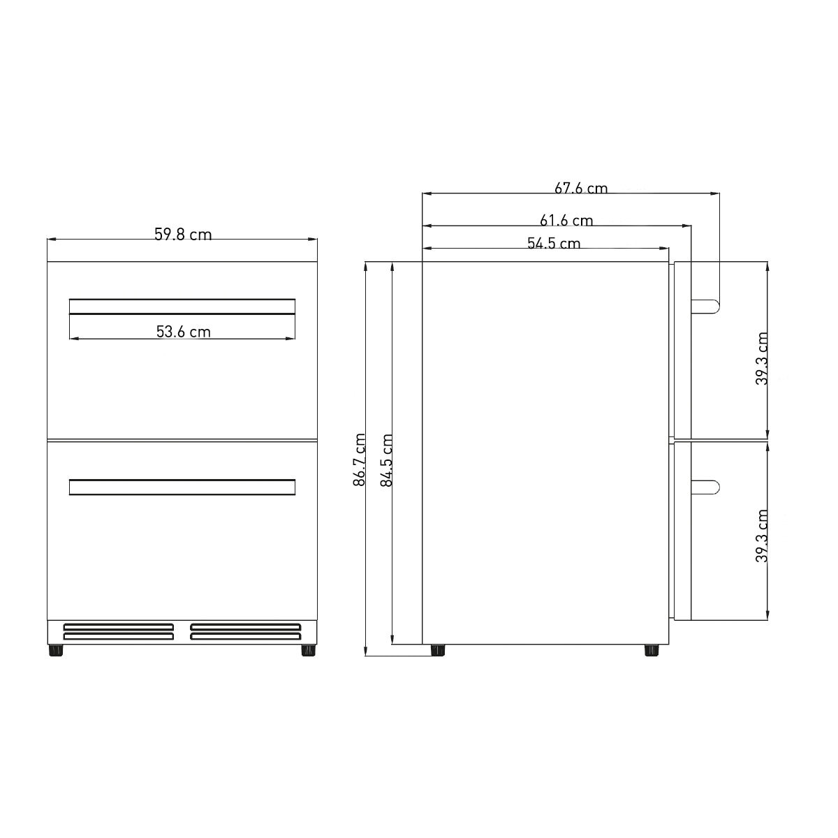 Thor Kitchen Refrigerador 5.4" Thor Kitchen Refrigerador 5.4"
