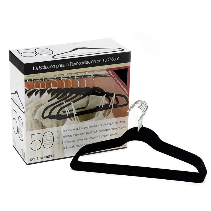 Cohesion Products, set de 50 ganchos con terciopelo Cohesion Products, set de 50 ganchos con terciopelo