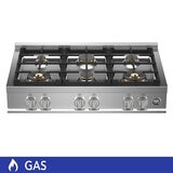 Bertazzoni Parrilla de Gas 6 Quemadores de 90cm Bertazzoni Parrilla de Gas 6 Quemadores de 90cm