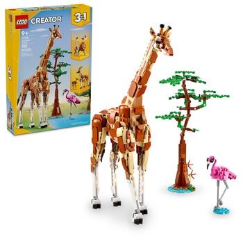 LEGO Creator Safari de Animales Salvajes 3 en 1
