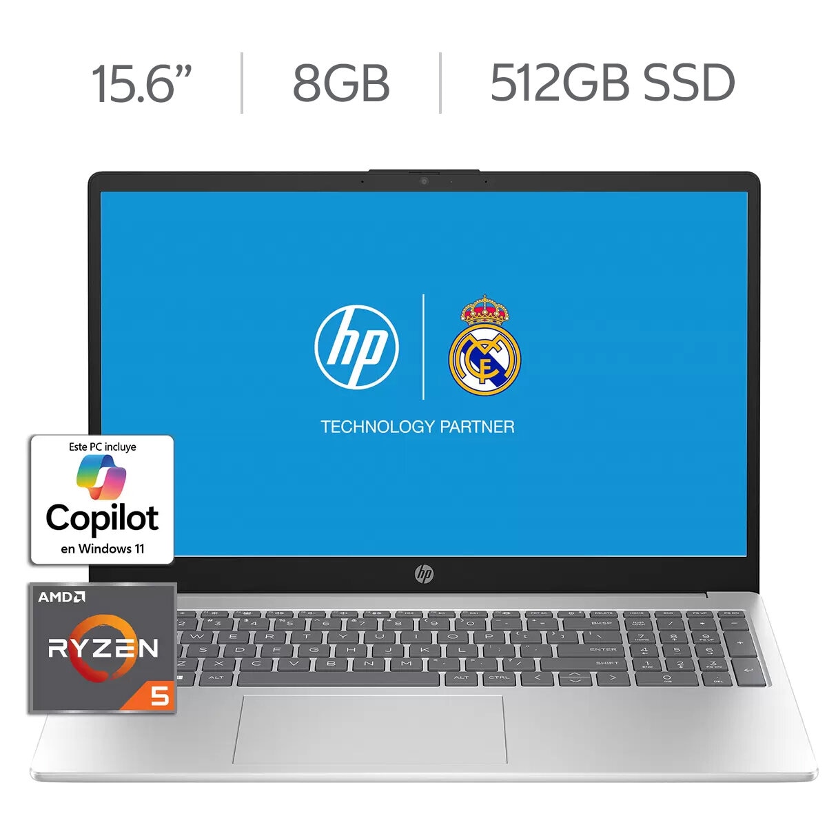 HP 15-fc0079la Laptop 15.6" Full HD AMD Ryzen 5 8GB 512GB SSD + 12 Meses M365 Personal HP 15-fc0079la Laptop 15.6" Full HD AMD Ryzen 5 8GB 512GB SSD + 12 Meses M365 Personal