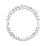 Anillo, 0.35ctw Diamantes, de Oro Blanco 14K