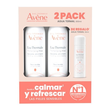 Avène Kit de Agua Termal 2 de 300 ml + 50 ml