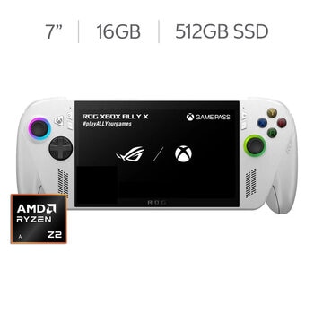 asus rog xbox ally consola portátil 7" full hd amd ryzen z2 a 16gb 512gb ssd