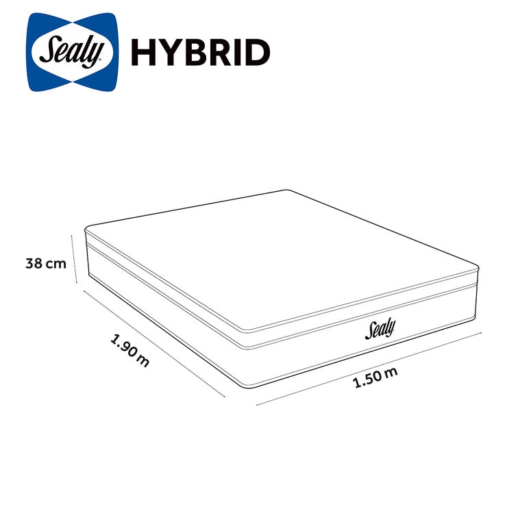 Sealy, Hybrid, Colchón Queen Size Sealy, Hybrid, Colchón Queen Size