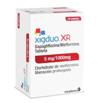 Xigduo XR 5mg/1000 mg 28 Tabletas Xigduo XR 5mg/1000 mg 28 Tabletas