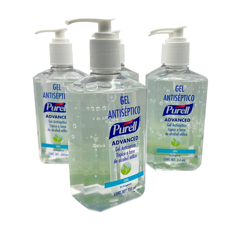Purell Advanced Gel Alcohólico Antiséptico para Manos 6 pzas de 354 ml Purell Advanced Gel Alcohólico Antiséptico para Manos 6 pzas de 354 ml