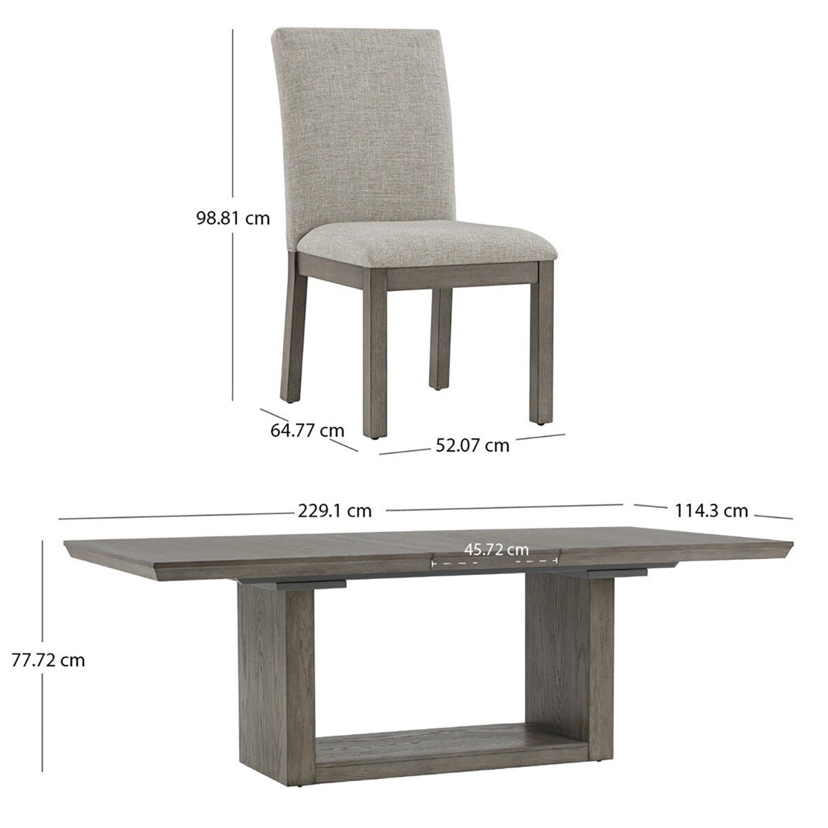 Goodwin, Juego de Comedor 7 Piezas Goodwin, Juego de Comedor 7 Piezas