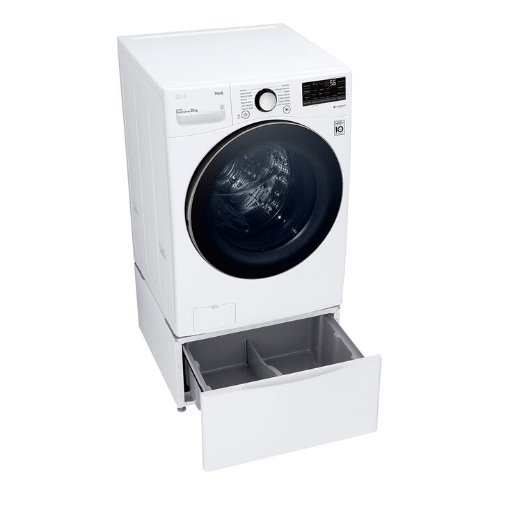 LG Lavadora 22Kg con pedestal carga frontal LG Lavadora 22Kg con pedestal carga frontal