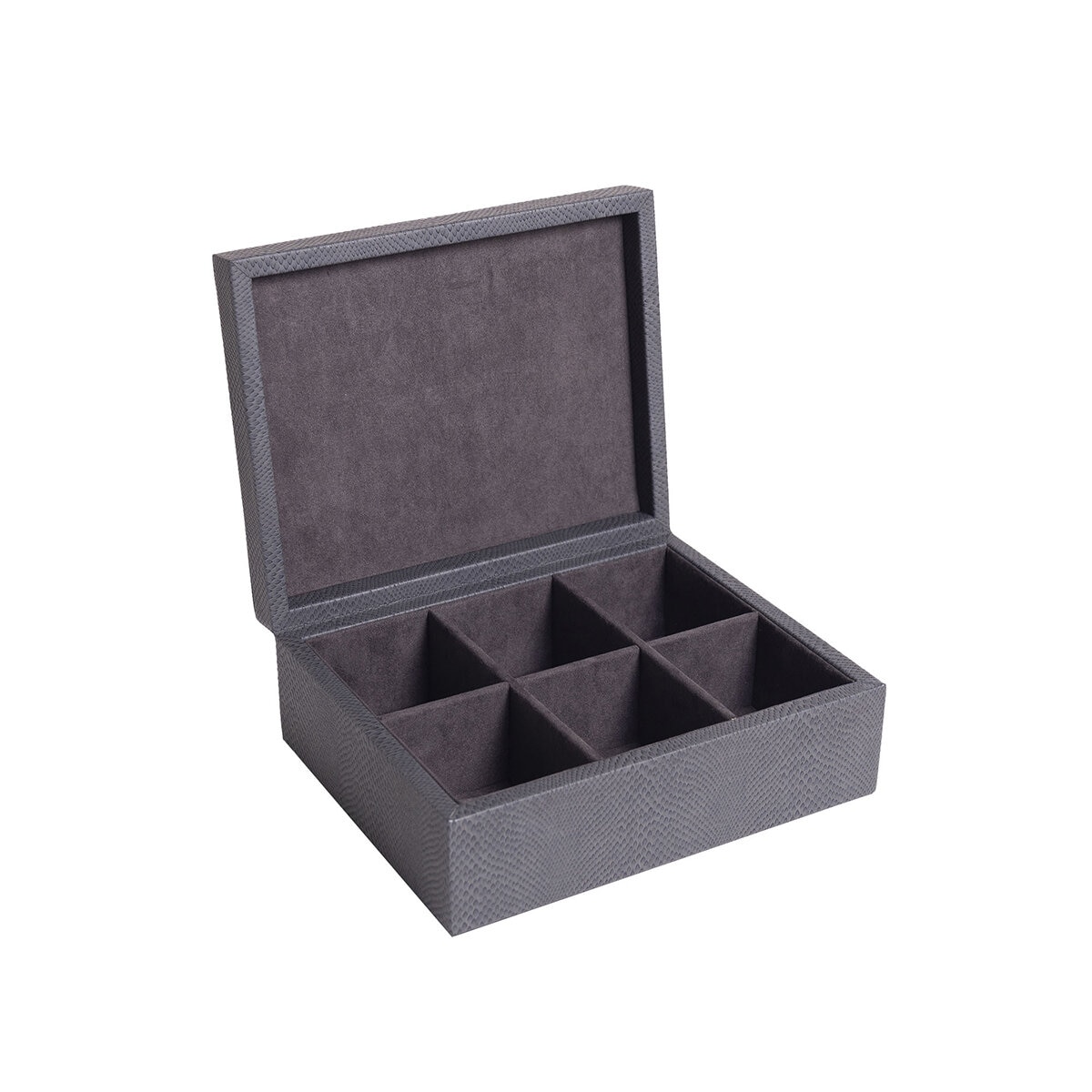 BHOME, Caja Organizadora de Tés, 6 Espacios, Varios Colores