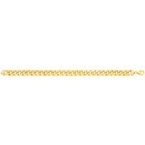 Pulsera para Caballero, 21.59cm, Oro Italiano Amarillo de 14K