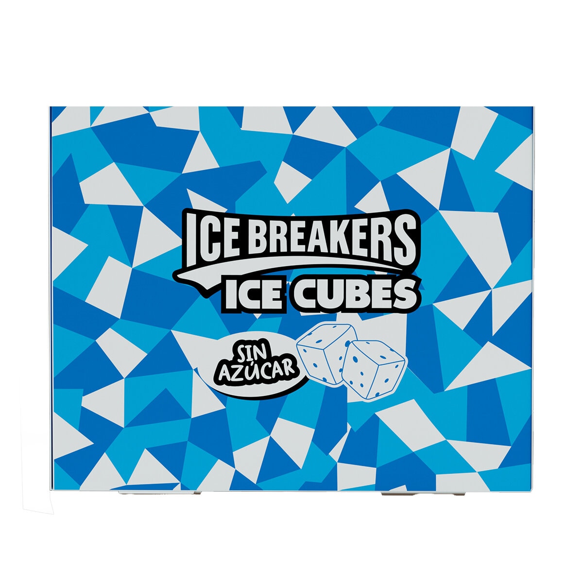 Ice Breakers Ice Cubes Goma de Mascar sin Azúcar Sabor Menta 4/40 pzas