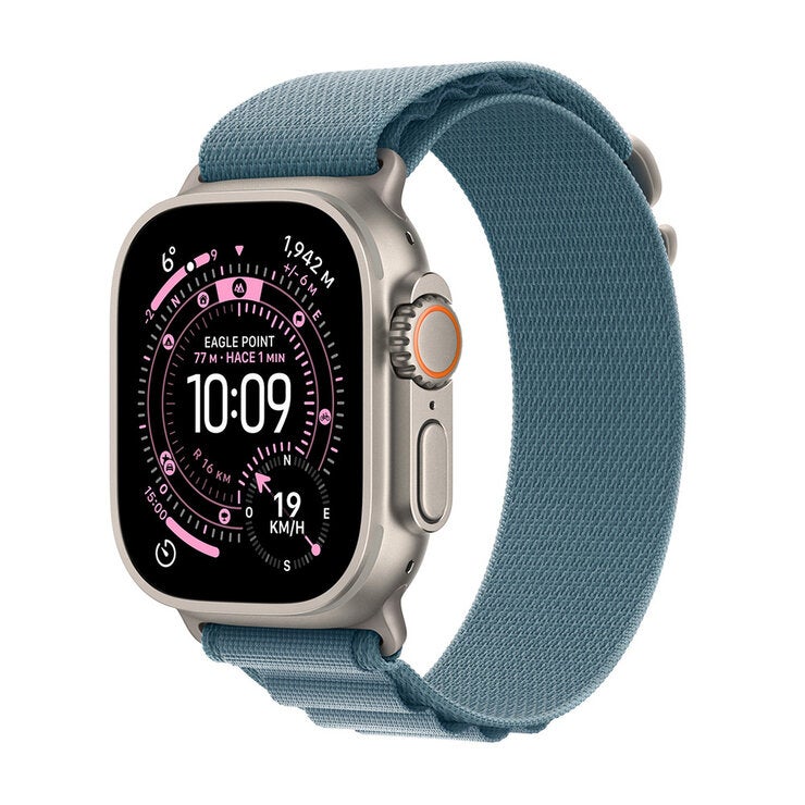 Apple Watch Ultra 3 (GPS + Celular) 49mm Titanio Natural + Correa Alpine Azul Claro - Talla S Apple Watch Ultra 3 (GPS + Celular) 49mm Titanio Natural + Correa Alpine Azul Claro - Talla S