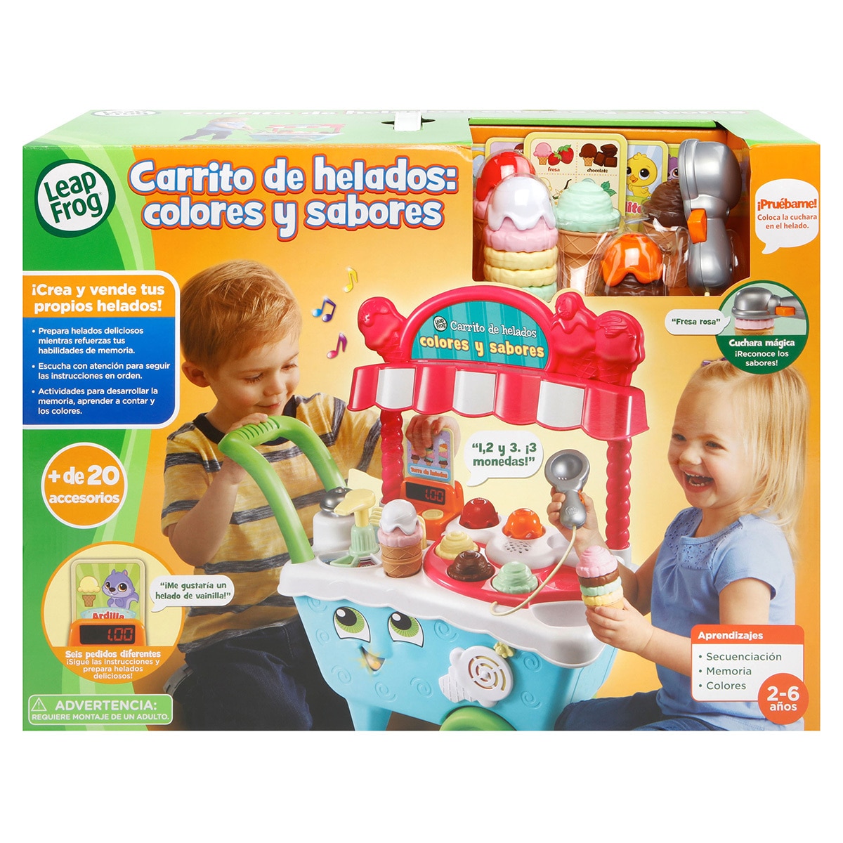 juguete carrito de helados