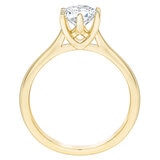 Anillo, 1.00ctw Diamante Solitario, Oro Amarillo 14K