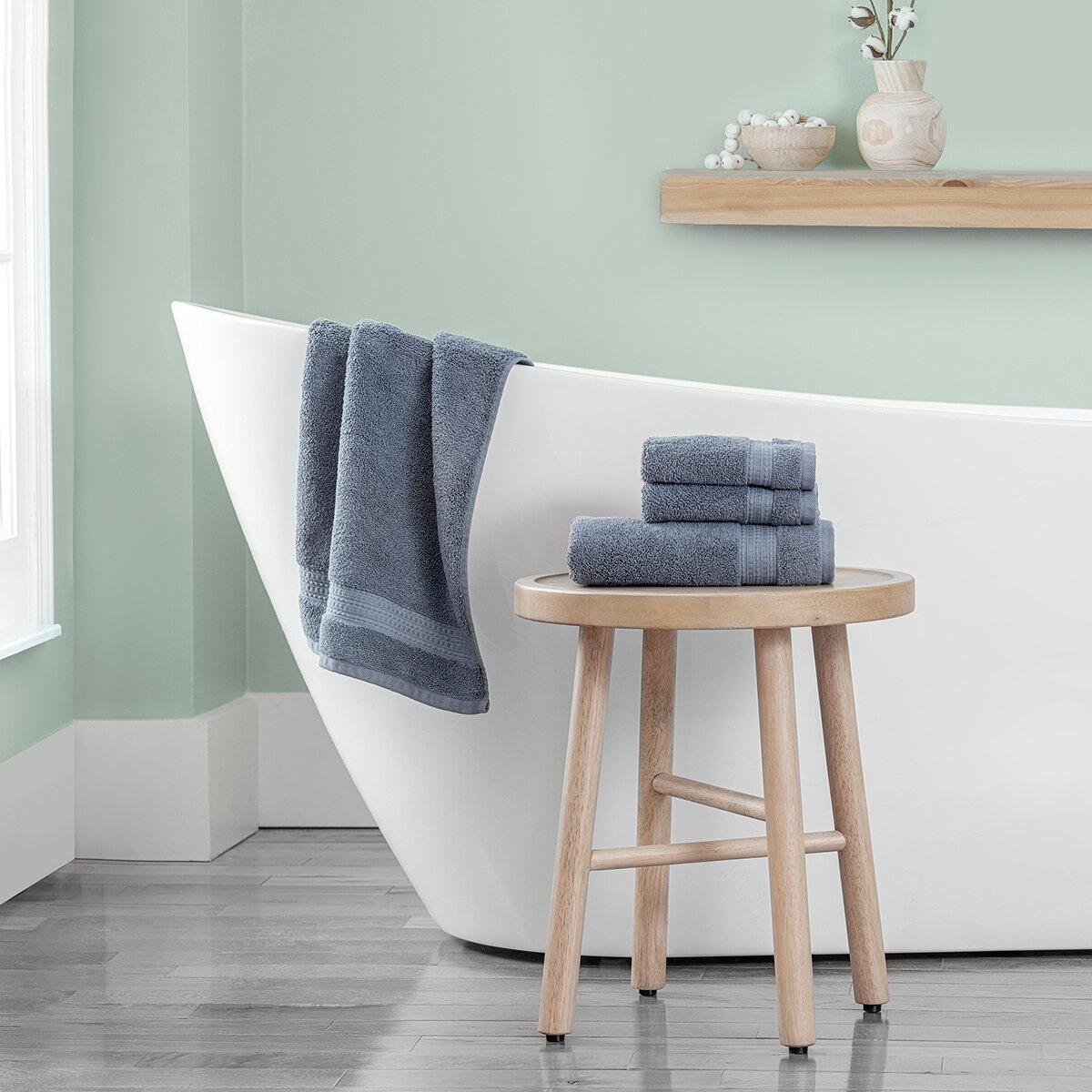 Purely Indulgent, Juego de 4 Toallas, Varios Colores Purely Indulgent, Juego de 4 Toallas, Varios Colores