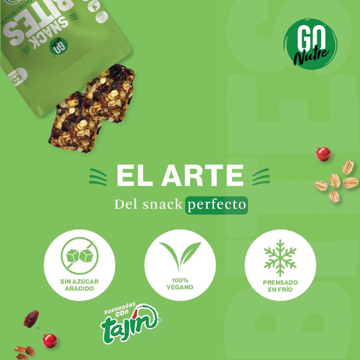 Go Nutre Snack Bites de Frutas y Semillas Sazonadas con Tajín 780 g Go Nutre Snack Bites de Frutas y Semillas Sazonadas con Tajín 780 g