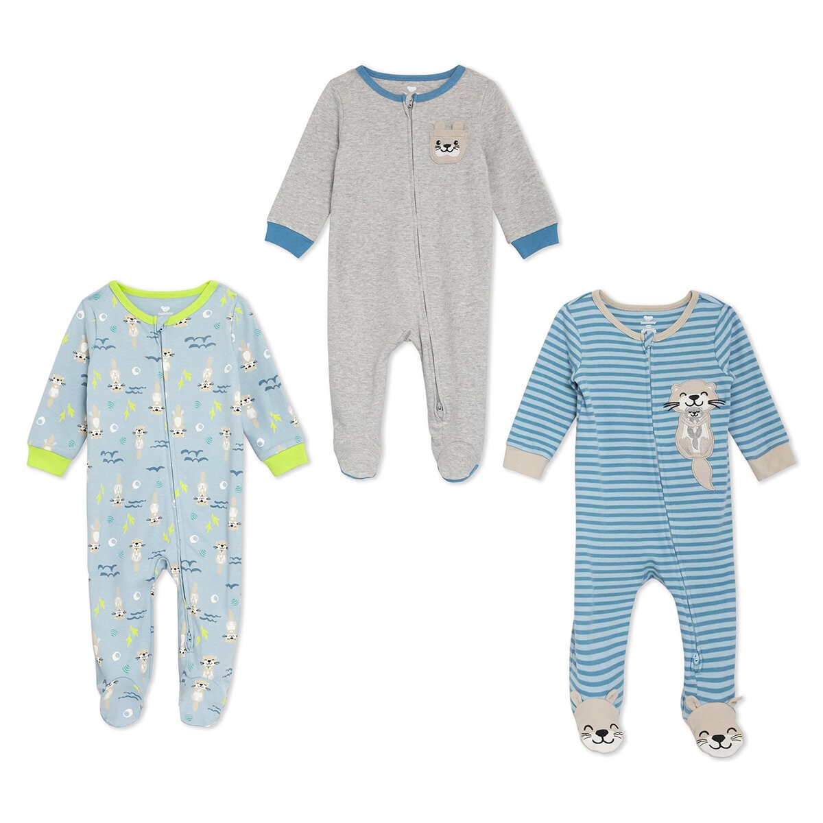 Koala Kids Mameluco 3 piezas para Bebé Varias Tallas y Colores Koala Kids Mameluco 3 piezas para Bebé Varias Tallas y Colores