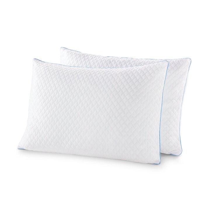Purelux, Juego de 2 Almohadas Refrescantes de Espuma de Memoria de Gel Purelux, Juego de 2 Almohadas Refrescantes de Espuma de Memoria de Gel