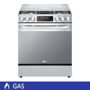 lg estufa de gas 5 quemadores 76cm
