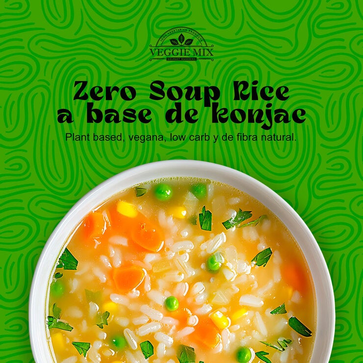 Veggie Zero Sopa Instantánea de Arroz 6/85 g Veggie Zero Sopa Instantánea de Arroz 6/85 g