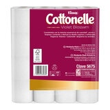 Kleenex Cottonelle Violet Blossom Papel Higiénico 32 pzas Kleenex Cottonelle Violet Blossom Papel Higiénico 32 pzas