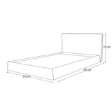 Ikasa, Mirko, Cama King Size Ikasa, Mirko, Cama King Size