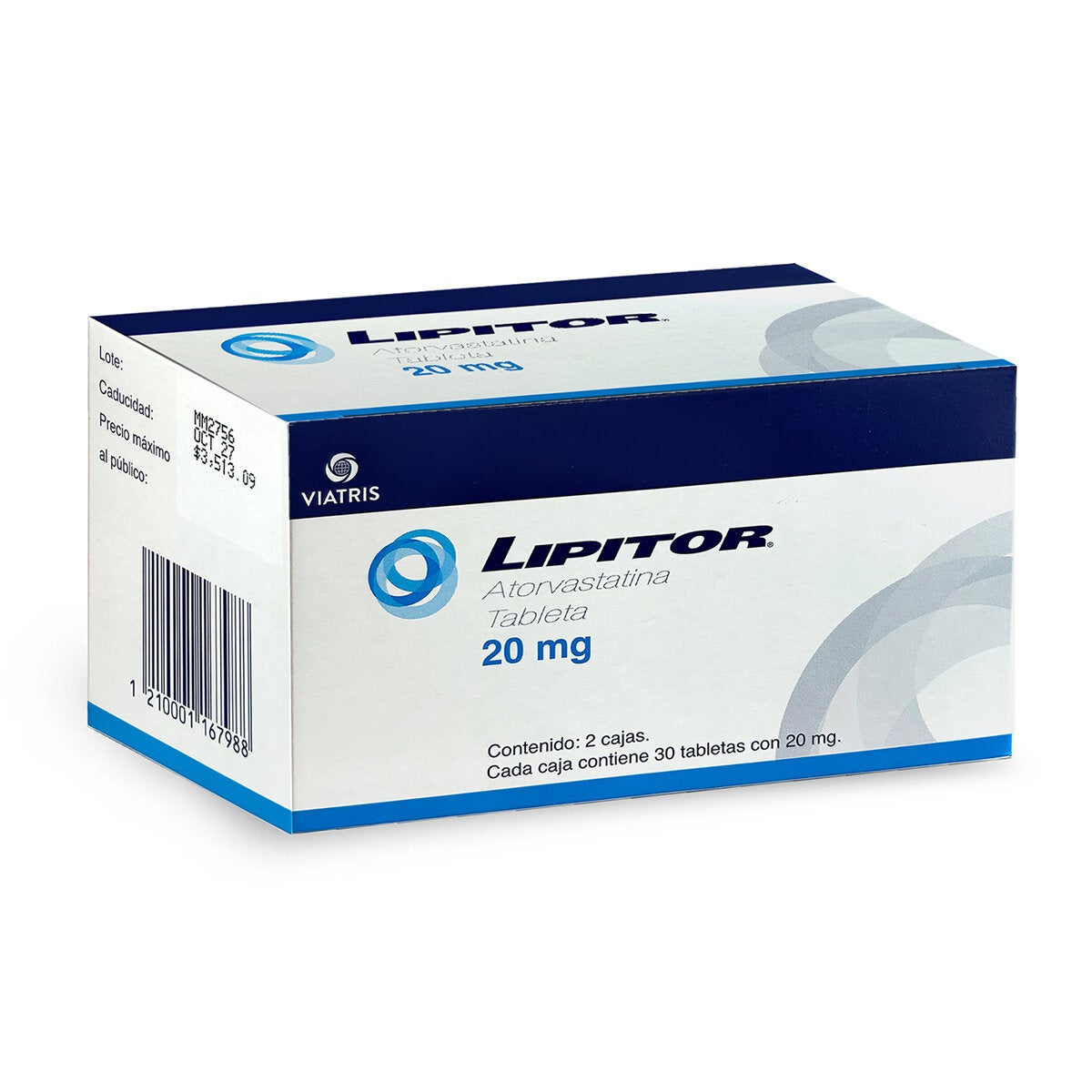 Lipitor 20mg 60 Tabletas Lipitor 20mg 60 Tabletas