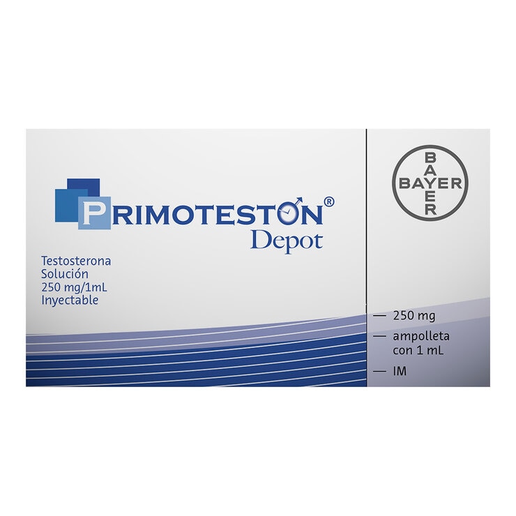 Primoteston Depot 250 mg 1 Ampolleta