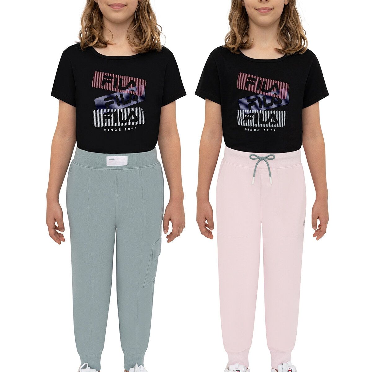 Fila Pants Tipo Jogger 2 Piezas para Niños y Niñas Varias Tallas y Colores Fila Pants Tipo Jogger 2 Piezas para Niños y Niñas Varias Tallas y Colores