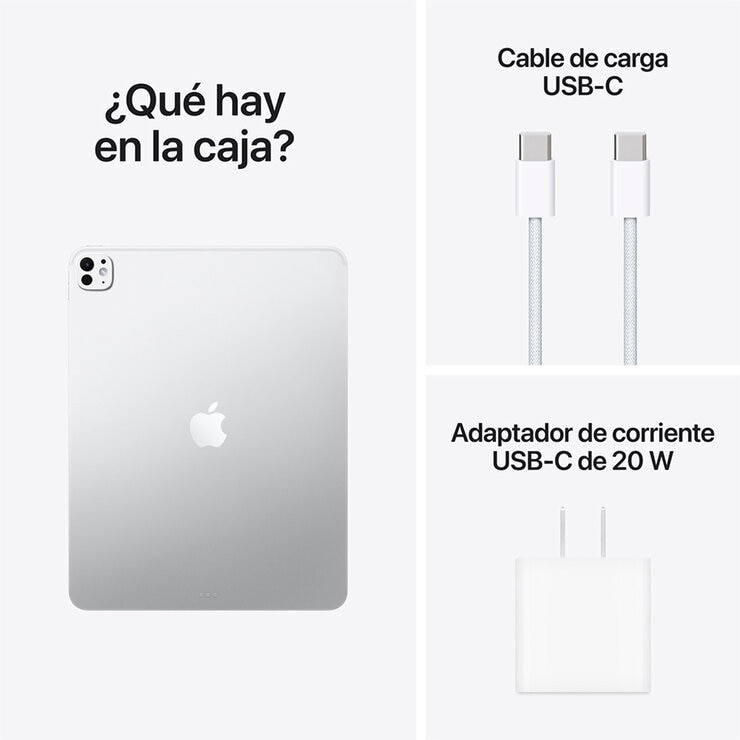 Apple iPad Pro 13" M5 Wi-Fi 512GB Plata Apple iPad Pro 13" M5 Wi-Fi 512GB Plata