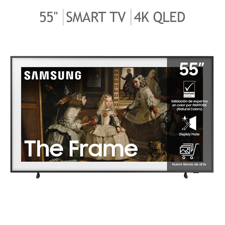 Samsung Pantalla 55" QLED The Frame 4K Smart TV