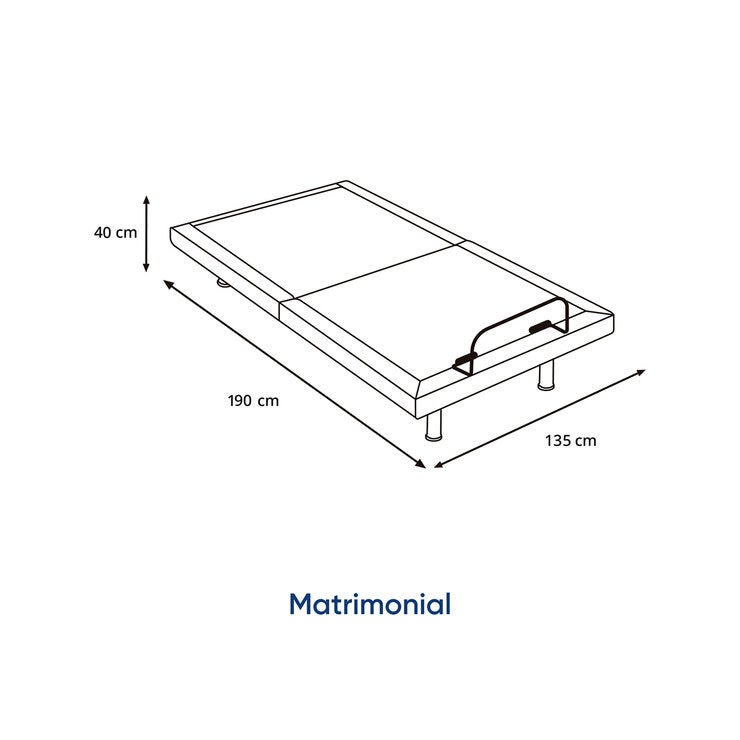Luuna Base Eléctrica Rise Matrimonial Beige Luuna Base Eléctrica Rise Matrimonial Beige
