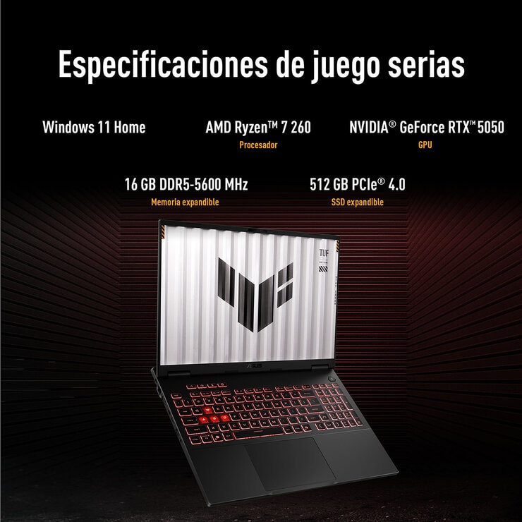 ASUS TUF Gaming A16 Laptop 16" Full HD AMD Ryzen 7 16GB 512GB SSD ASUS TUF Gaming A16 Laptop 16" Full HD AMD Ryzen 7 16GB 512GB SSD