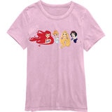 Disney Playera 2 piezas para Niños o Niñas Princesas 5