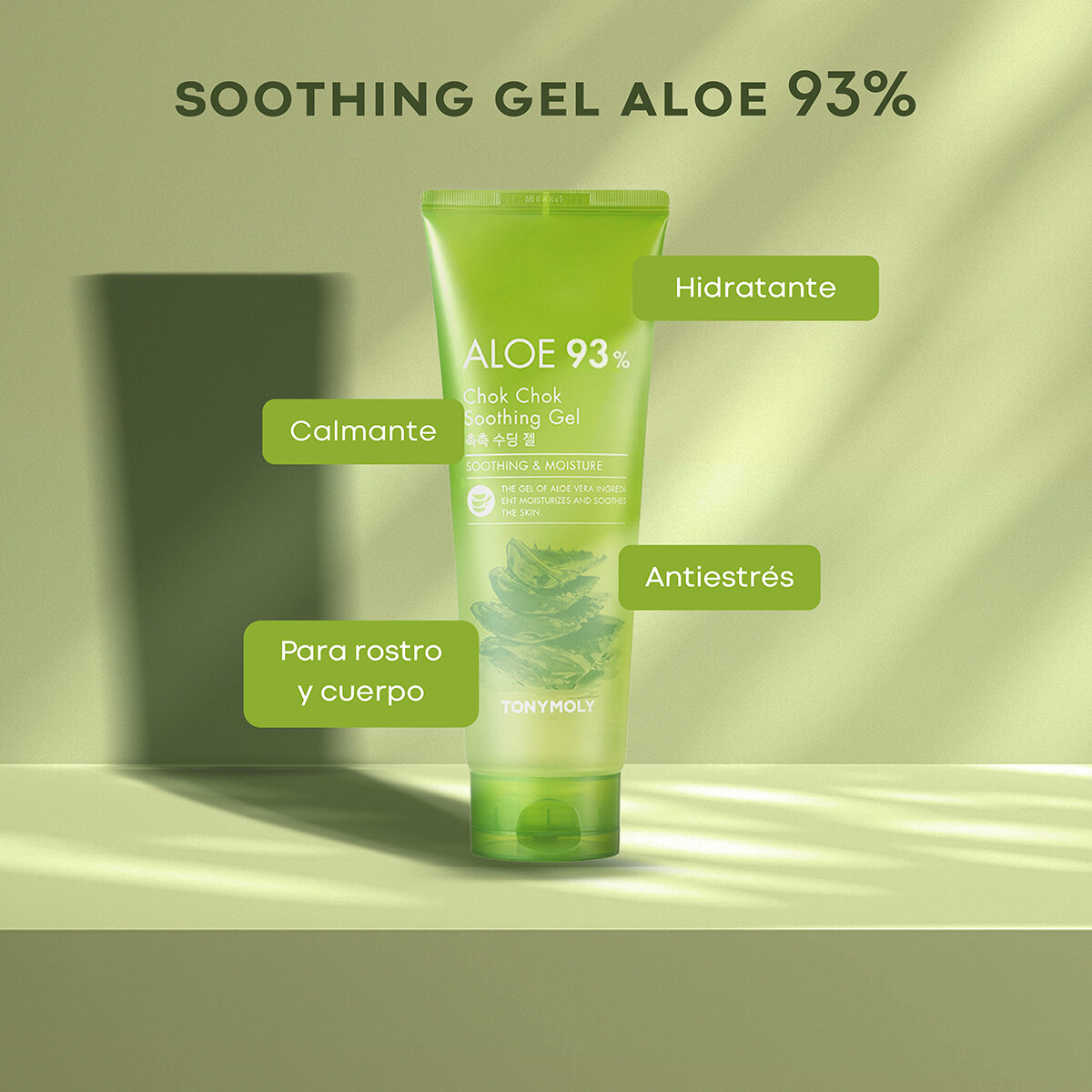Tony Moly Aloe Pack Chok Chok 3 pzas Tony Moly Aloe Pack Chok Chok 3 pzas