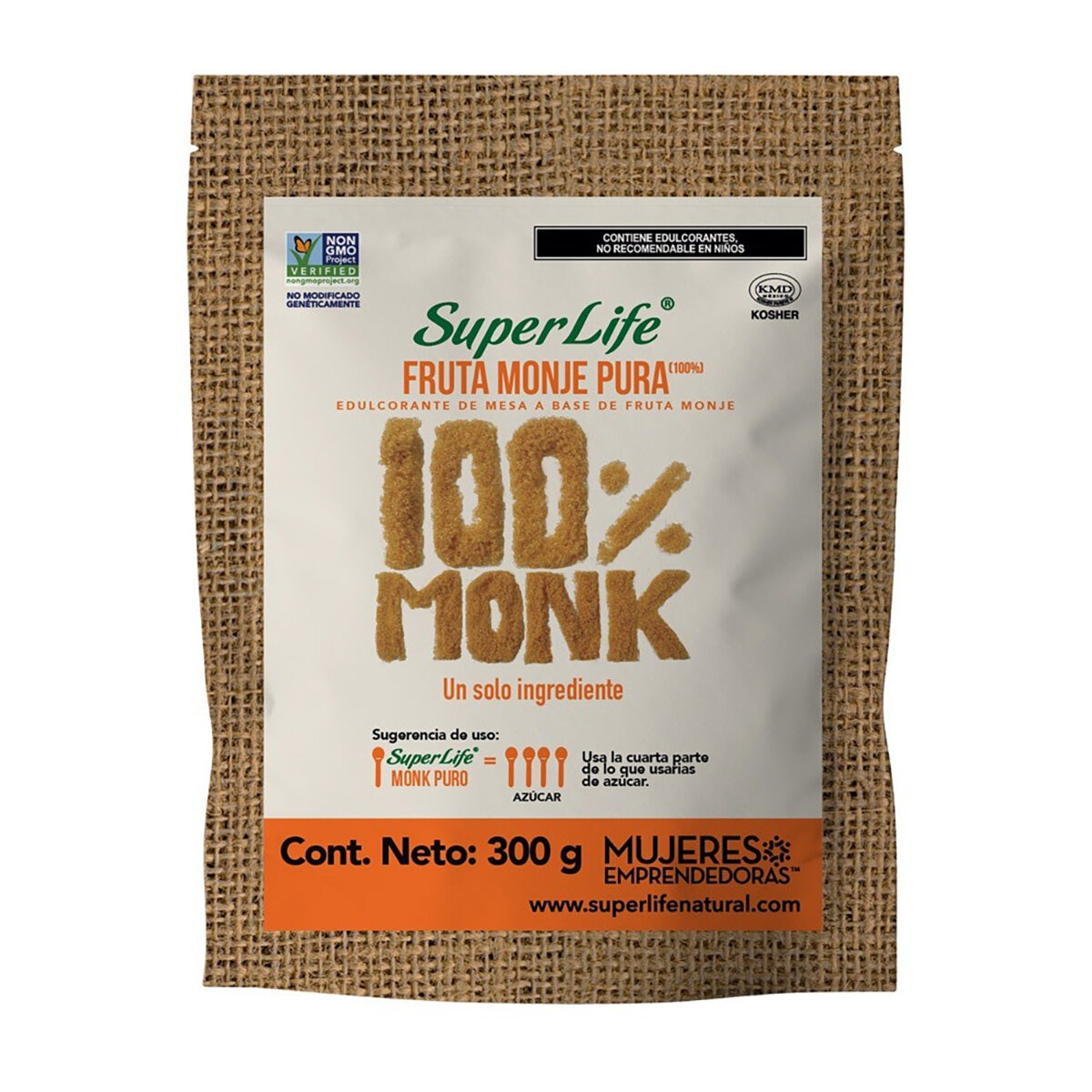 Super Life Fruta Del Monje Pura 300 g Super Life Fruta Del Monje Pura 300 g