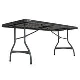 Lifetime, Mesa Plegable 1.82 metros, Color Negro Lifetime, Mesa Plegable 1.82 metros, Color Negro