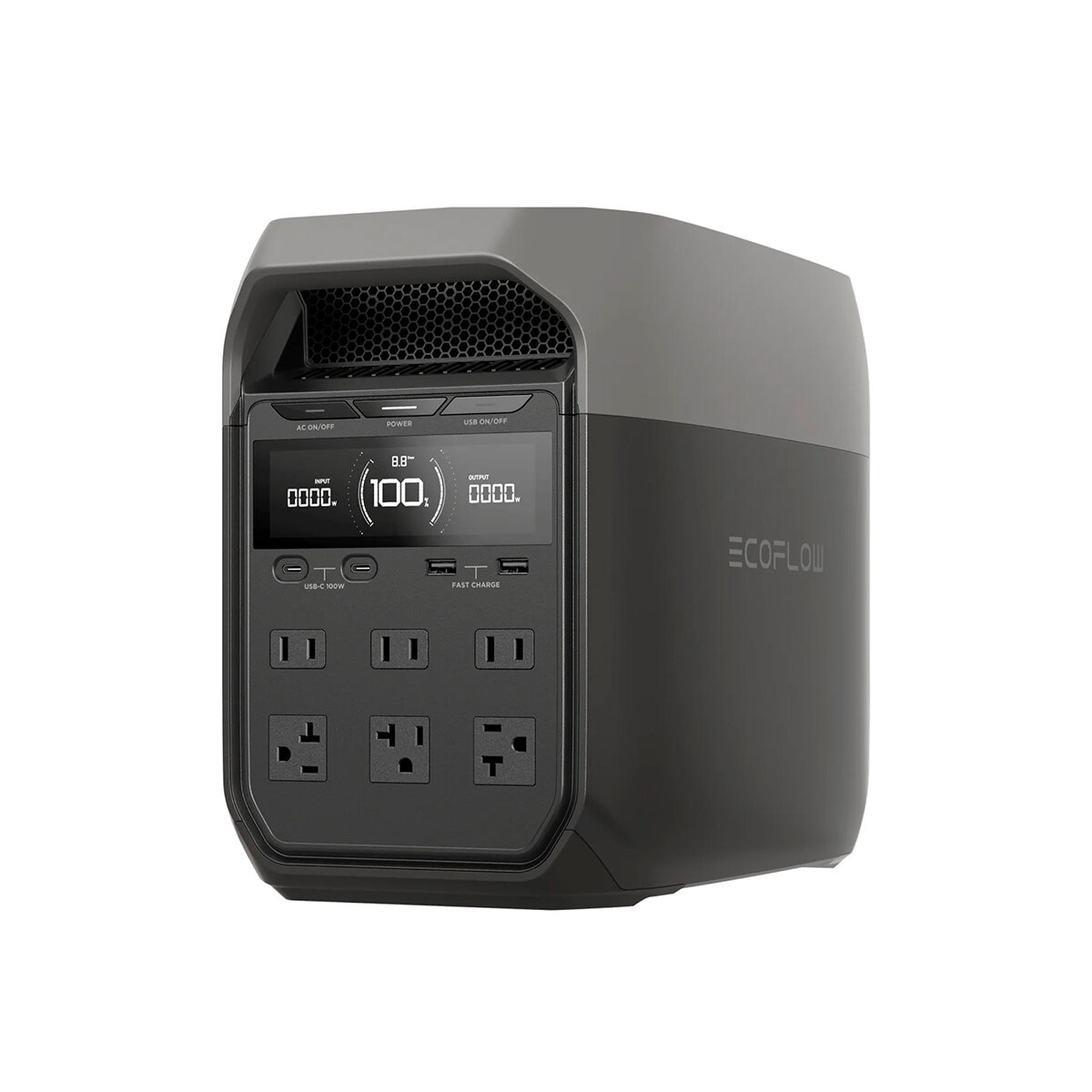 EcoFlow, Estación de Energía, Delta 3 + Panel Solar 220W Bifacial EcoFlow, Estación de Energía, Delta 3 + Panel Solar 220W Bifacial