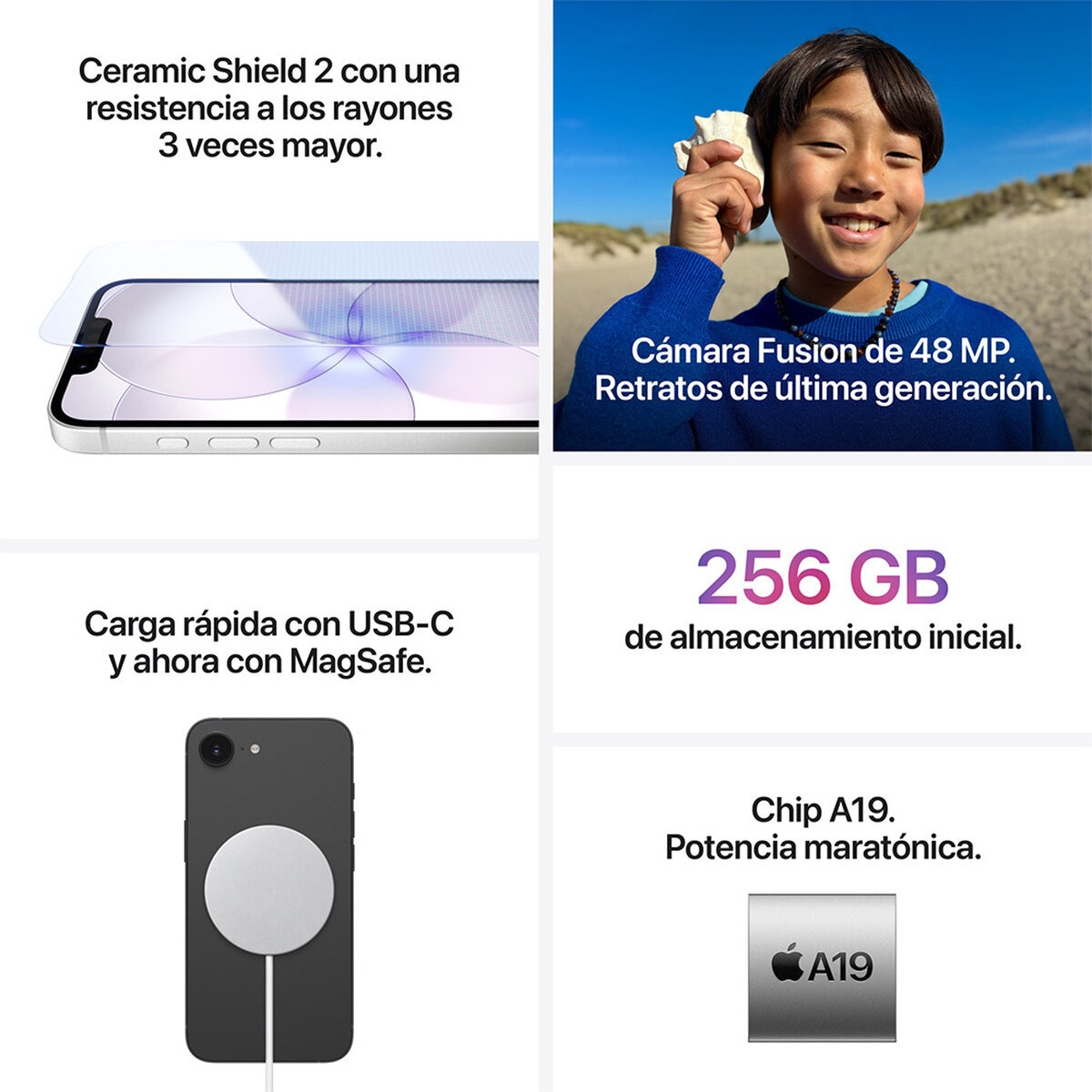 Apple iPhone 17e 512GB Negro Apple iPhone 17e 512GB Negro