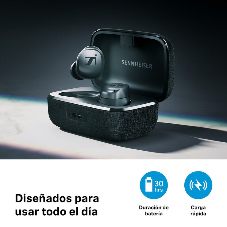 Sennheiser Momentum True Wireless 4 Audífonos Bluetooth Grafito Sennheiser Momentum True Wireless 4 Audífonos Bluetooth Grafito