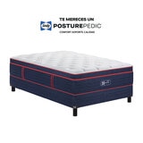 Sealy, Embody Soft Red, Colchón y Box Matrimonial Sealy, Embody Soft Red, Colchón y Box Matrimonial