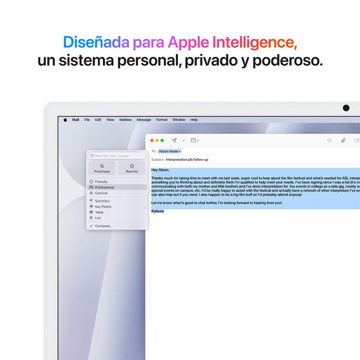Apple iMac 24" 512GB 4.5K Chip M4 Plata CPU de 10 Núcleos GPU de 10 Núcleos Memoria Unificada de 16GB Apple iMac 24" 512GB 4.5K Chip M4 Plata CPU de 10 Núcleos GPU de 10 Núcleos Memoria Unificada de 16GB