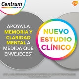 Multivitaminico Centrum Silver 2pack 100 tabletas c/u