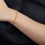 Pulsera de Cadena de Serpiente, Oro Amarillo 18K, 19.05cm Pulsera de Cadena de Serpiente, Oro Amarillo 18K, 19.05cm