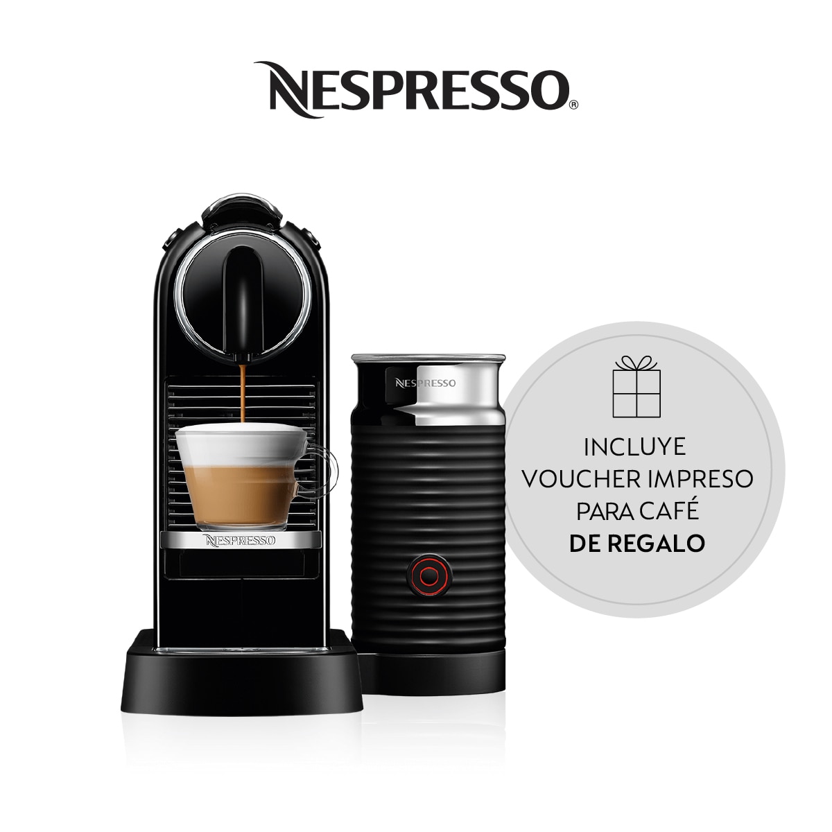 Cafetera expreso italiana eléctrica portátil personal oficina tazas café  maquina moderna + Starbucks café