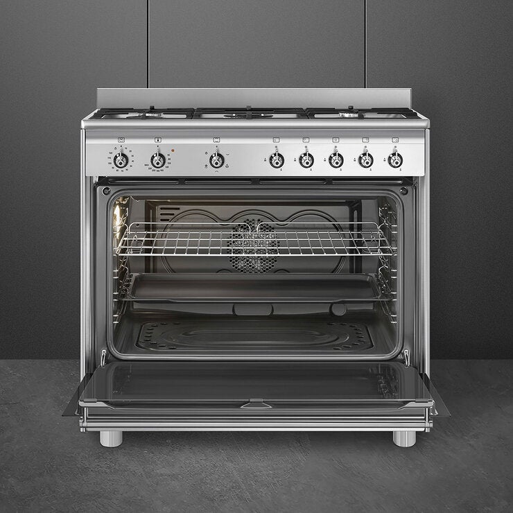 Smeg Estufa a Gas 90 cm Smeg Estufa a Gas 90 cm